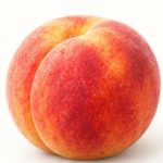 Pêche — taille comparable à celle du bébé à 14 SA